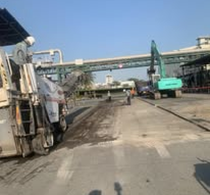 Thi công đường ở Đồng Nai 