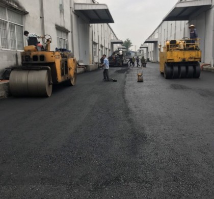 Thi công bê tông nhựa nóng công Ty Liên Anh Bình Dương
