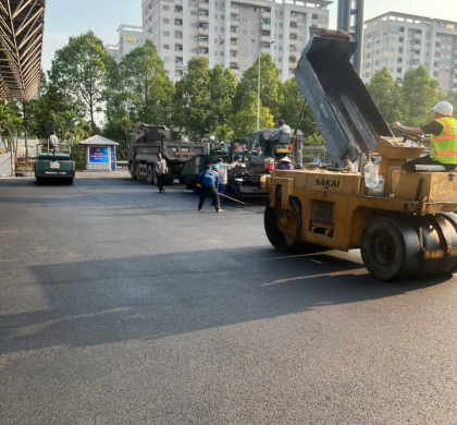 Thi công công trường Mega Maket  Biên Hòa 