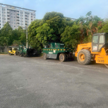 Trải bê tông nhựa đường ở Khu phố , khu công nghiệp 